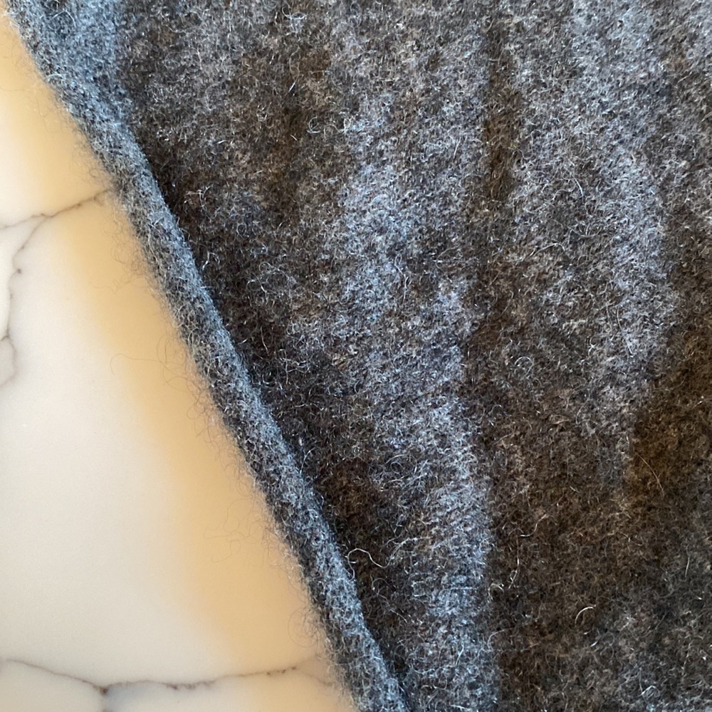 NEIMAN MARCUS 100% cashmere grey long sleeve open front cardigan sweater XS - Picture 7 of 7